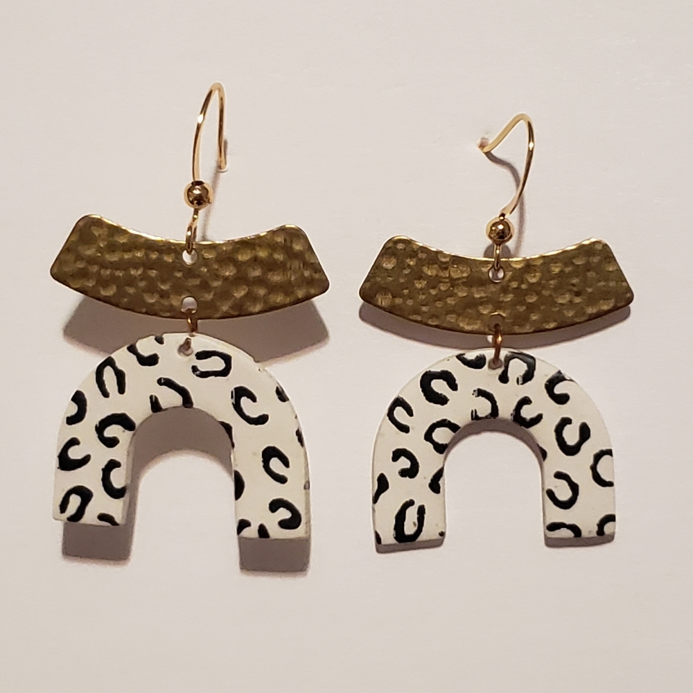 animal print earrings